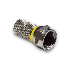 Connettore tipo F avvitare 6,6 mm per impianti elettrici