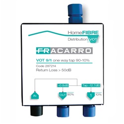 Derivatore ottico VOT90/10 miniaturizzato per distribuzione indoor fibra ottica