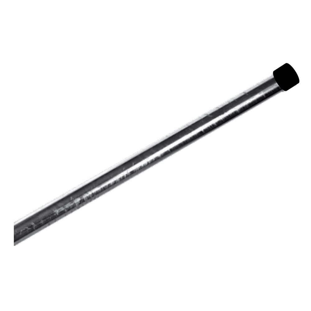 Palo zincato 2m diametro 28mm spessore 2mm per installazioni elettriche esterne