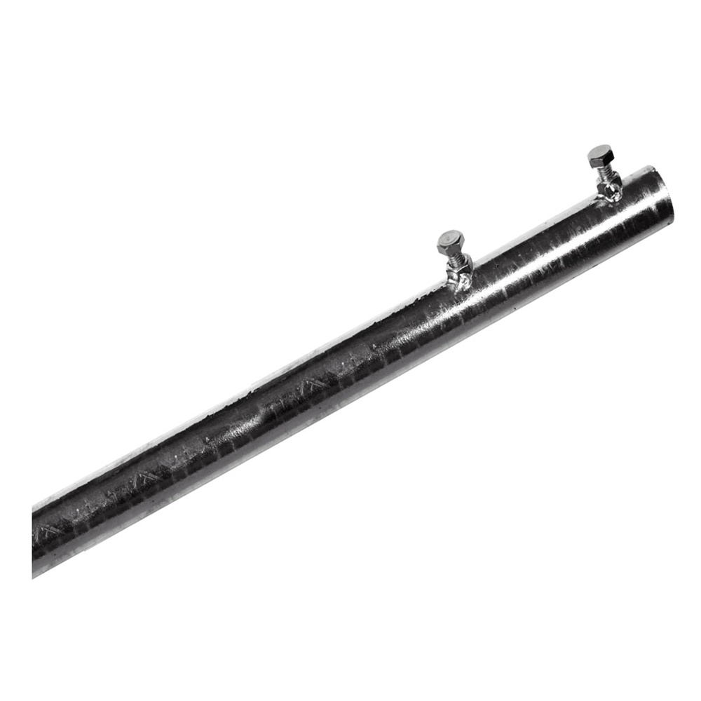 Palo supporto elettrico zincato 3m diametro 60mm uso civile residenziale