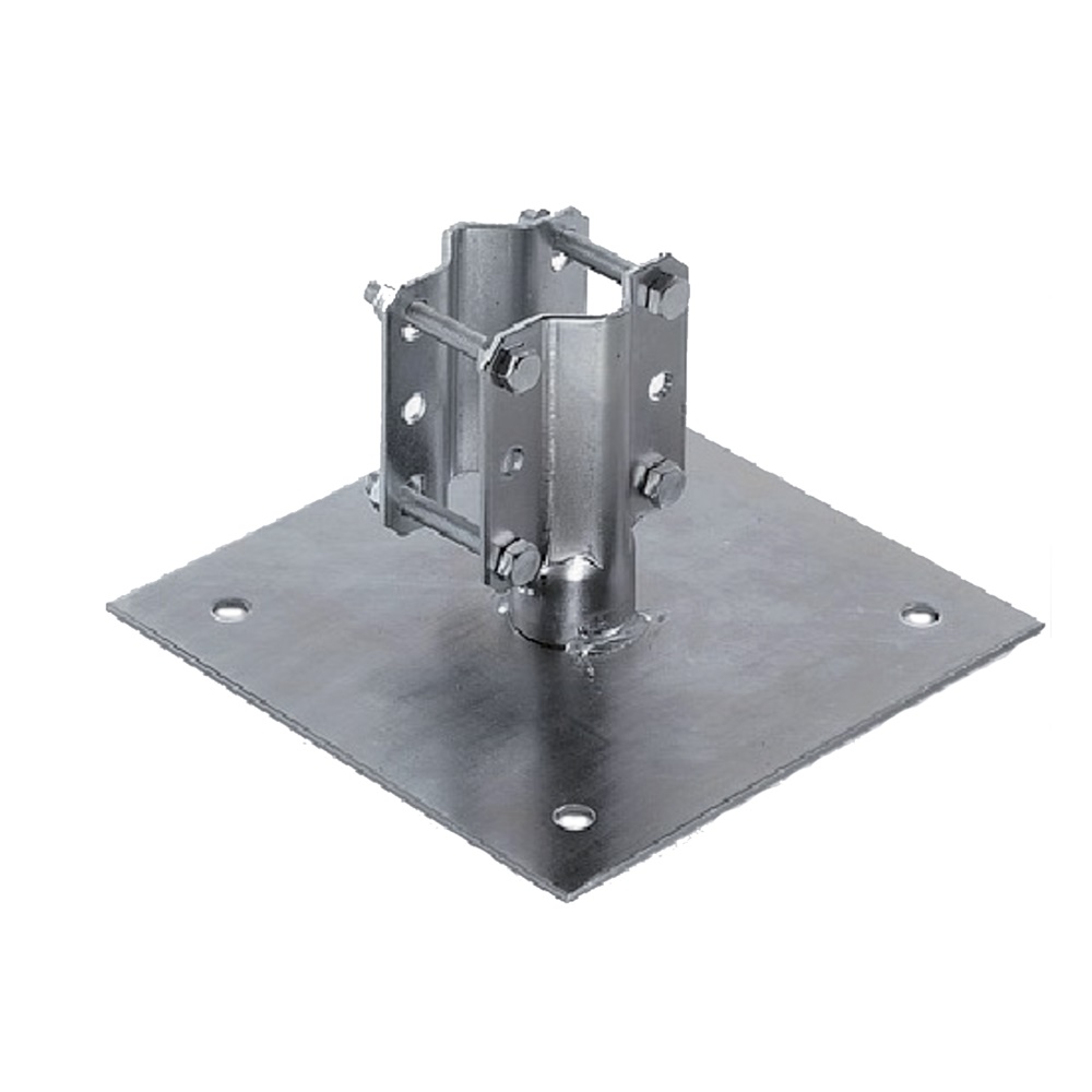Piastra ancoraggio zincata per terrazzi e solai