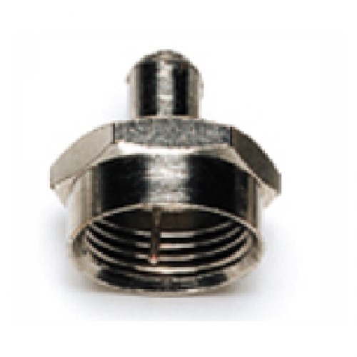 Carico terminazione 75 Ohm connettore F per impianti TV SAT