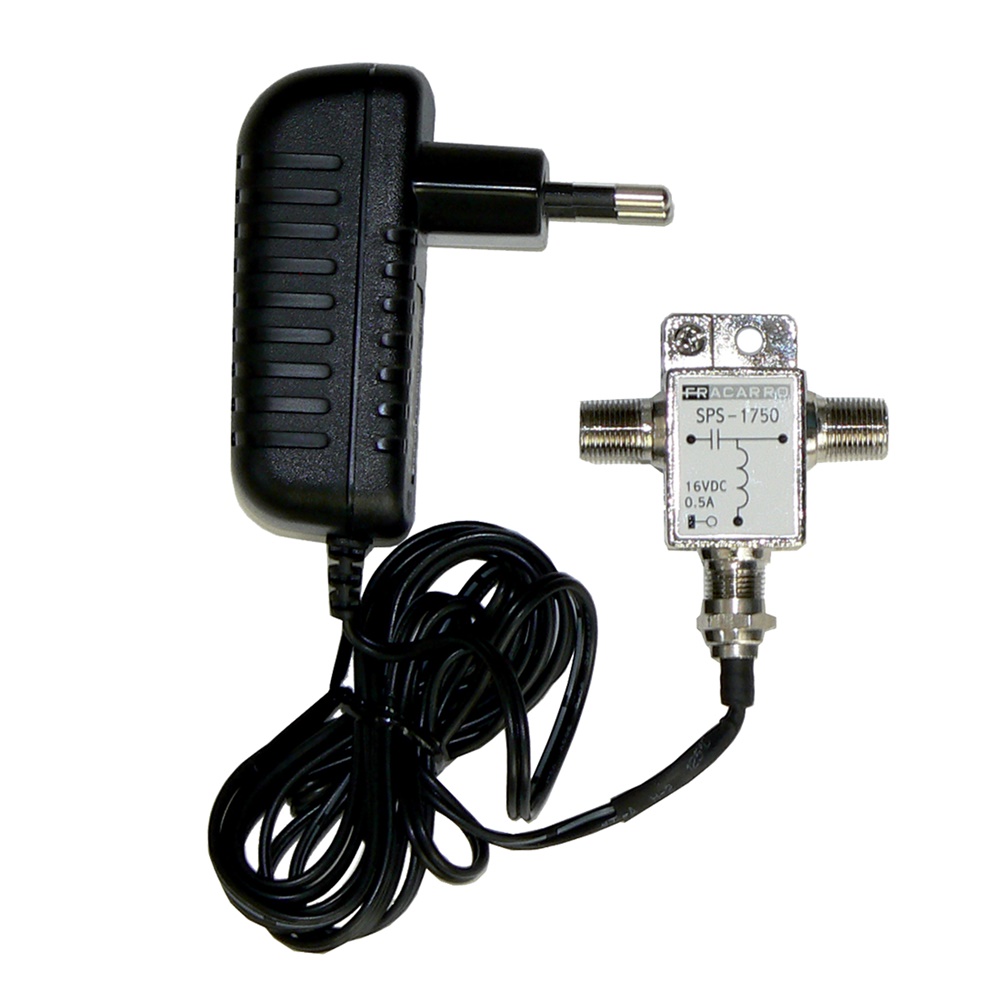 Alimentatore stabilizzato 15V 1A con inseritore DC per impianti elettrici civili
