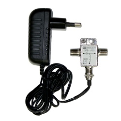 Alimentatore stabilizzato 15V 1A con inseritore DC per impianti elettrici civili