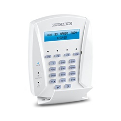 Tastiera alfanumerica retroilluminata con display LCD per sistemi antifurto filari