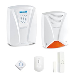 KIT HYBRID PLUS centrale antifurto con sirena esterno