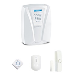 KIT EASY WL centrale antifurto ibrida con sensori wireless per sicurezza residenziale