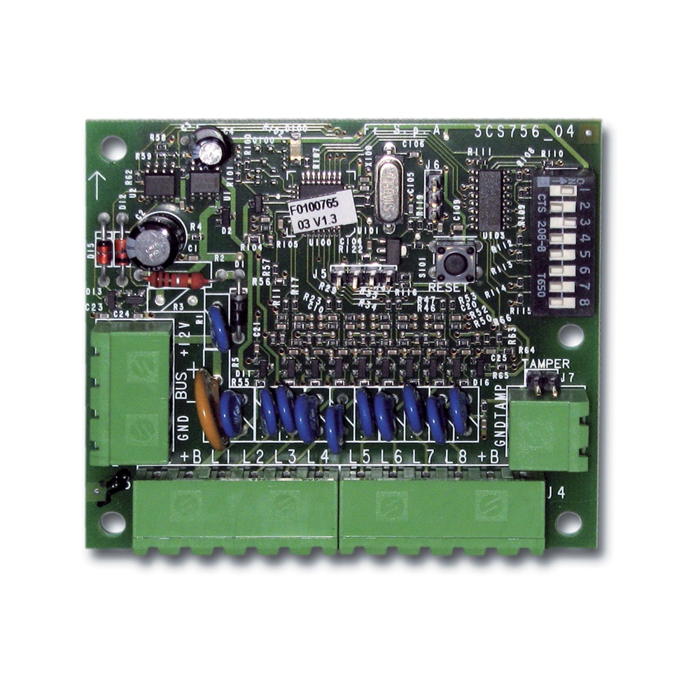 Modulo espansione 8 ingressi M8IBUS per centrali filari sicurezza