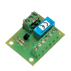 Scheda interfaccia R24HRP uscita rele doppio scambio per centrali comando