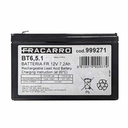 Batteria ermetica 12V 7Ah per sistemi sicurezza