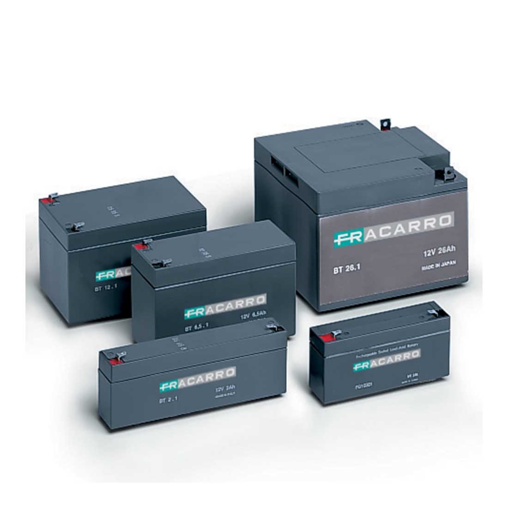 Batteria ricaricabile 12V 12Ah per sistemi sicurezza