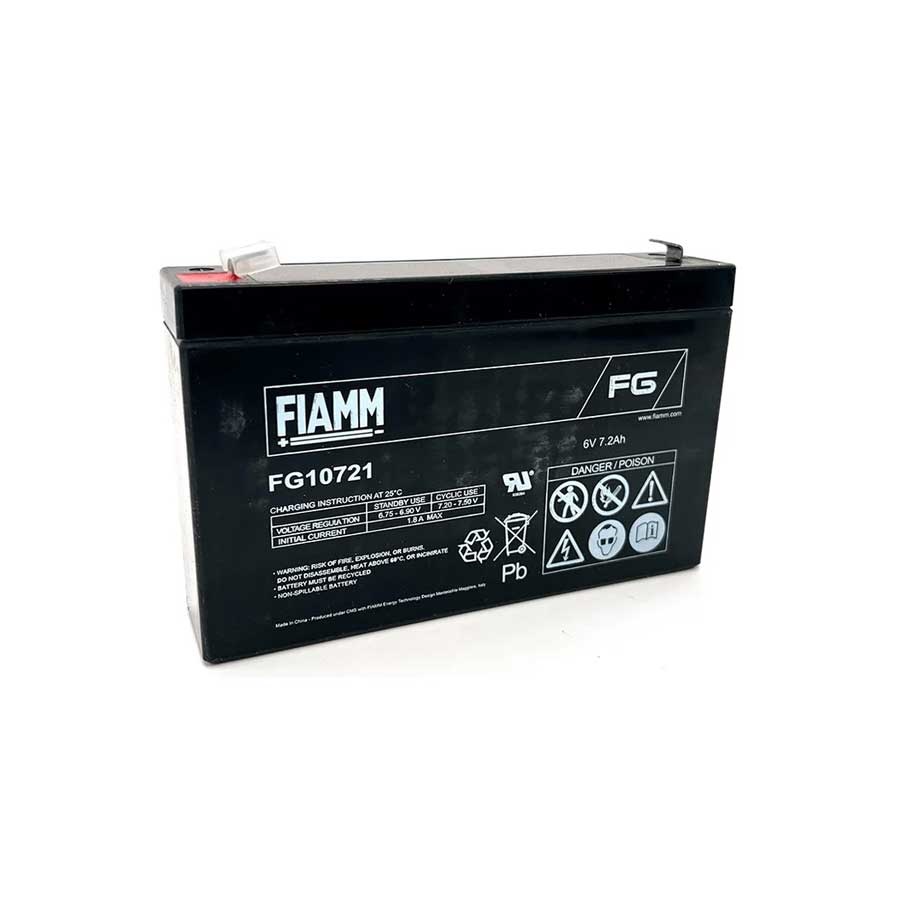 Batteria Fiamm 7,2Ah 6V