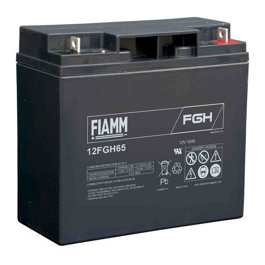 Batteria 12V 18Ah AGM VRLA compatta per continuità UPS