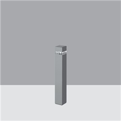 Bollard 90x90 mm H= 610mm  Led with electronic ballast and symmetrical