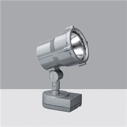 Proiettore con basetta - LED COB Warm White - Alimentazione elettronica integrata - Ottica Spot (S)