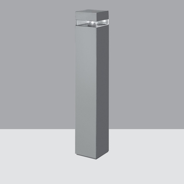 Bollard 170x170mm H=1000mm  Led Neutral white con alimentatore elettronico e ottica simmetrica