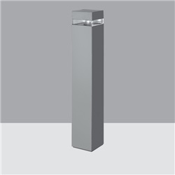 Bollard 170x170mm H=1000mm  Led Neutral white con alimentatore elettronico e ottica simmetrica