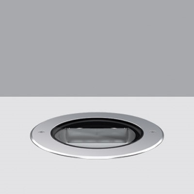 Incasso a pavimento Earth D=250mm - Neutral white - Ottica Wall Washer - DALI