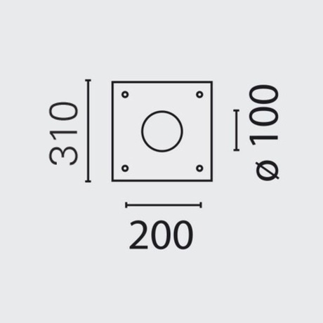 CONTROPIAS.310X310 C/ZANC.D 16 L 40