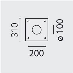 CONTROPIAS.310X310 C/ZANC.D 16 L 40