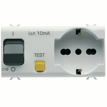 PR.INT. P40+INT.DIFF. 1P+N 16A - 4M