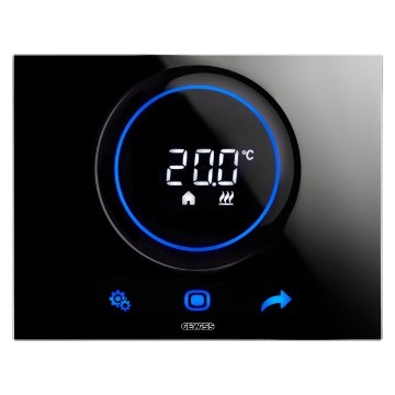 TERMOSTATO ICE KNX/EASY NERO