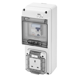 Quadro elettrico IP65 5-20 moduli DIN industriale terziario