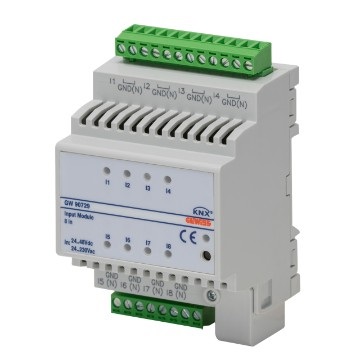 MODULO 8 INGRESSI IN TENSIONE KNX D