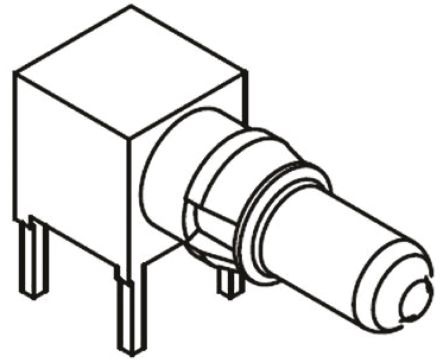 Contatto connettore DIN Harting serie 09 03 maschio Angolo destro