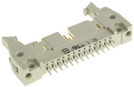 Connettore circuito stampato serie SEK 18 Harting 26 vie 2 file passo 2.54mm 