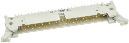 Connettore circuito stampato serie SEK 18 Harting 50 vie 2 file passo 2.54mm 