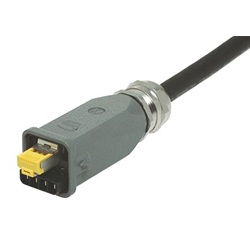 Connettore RJ45 Cat6 Harting serie HAN 3A RJ45 4 (alimentazione) 8 (dati) vie