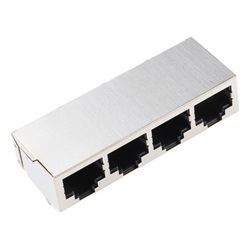 Jack modulare RJ45 Cat5 Harting serie HARTING RJ Industrial 8C x 4 porte femmiNA