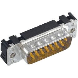 Connettore D-Sub per PCB Harting maschio Diritta 25 vie passo 2.76mm