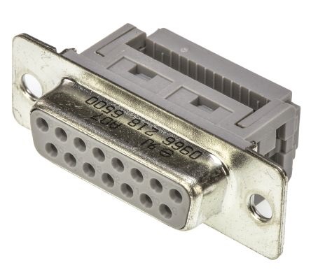 Connettore D-sub IDC Harting serie D-Sub Standard femmina 15 vie passo 2.77mm