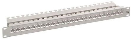 Patch Panel RJ Harting Cat6a 24 porte RJ45 1U Serie Ha-VIS preLink