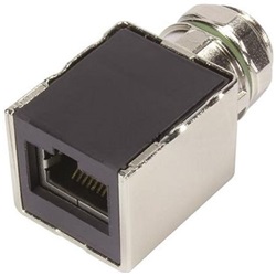 Adattatore connettore circolare da M12 femmina 8 pin a RJ45