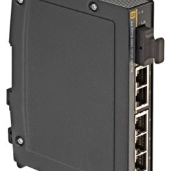 Switch Ethernet non gestito Harting 6 porte RJ45 10/100Mbit/s montaggio Guida Din