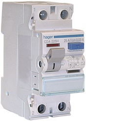 INT. DIFF. ACC. 2P 30MA 25A A 2M