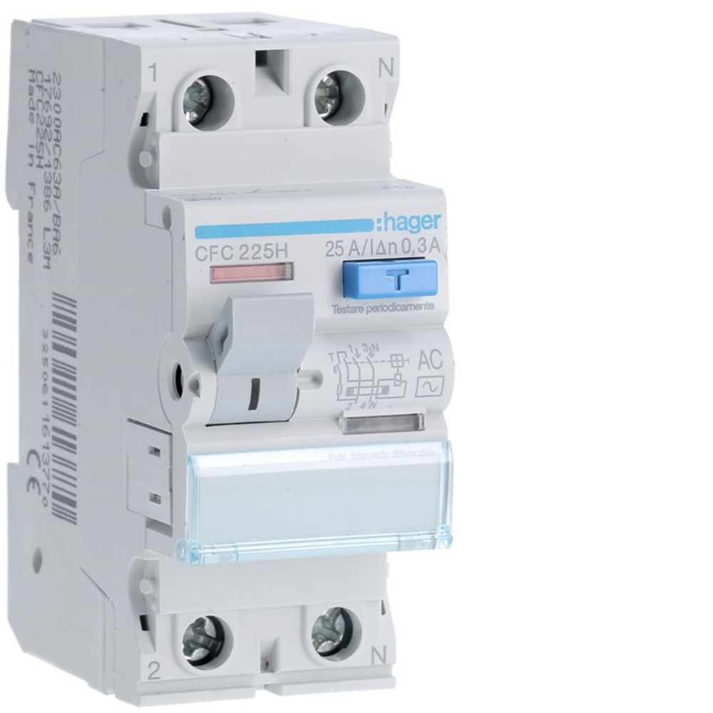 INT. DIFF. ACC. 2P 300 MA 25A 2M