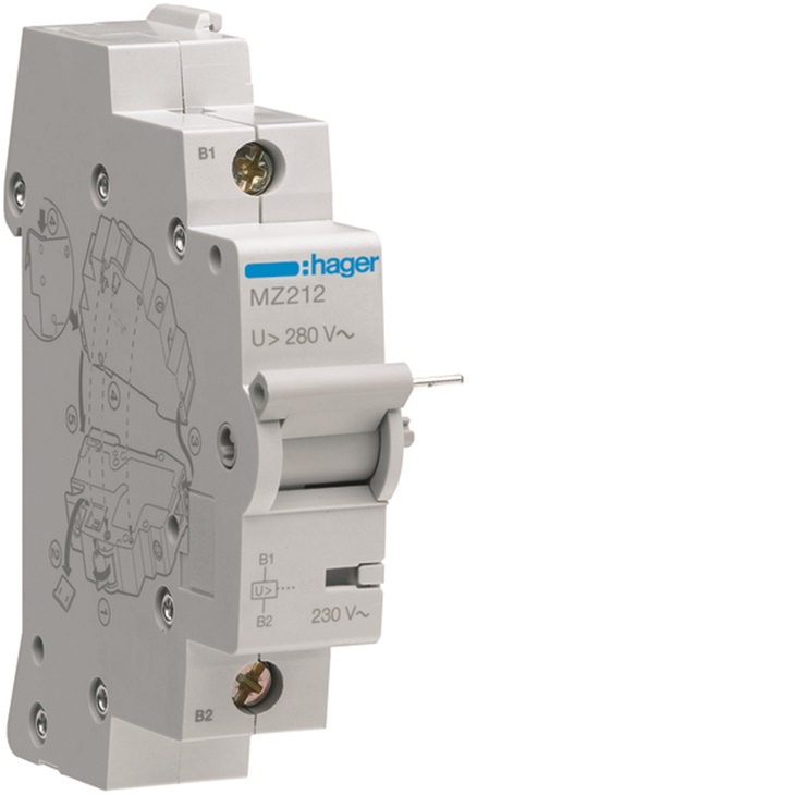 Bobina Di Massima Tensione 230 V Ac 1 M. Din