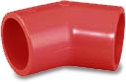 RACCORDO AD ANGOLO 45  IN ABS TUBAZ