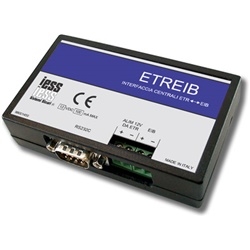 Interfaccia ETREIB collegamento centrali IESS ETR CEM8 CEM9 GENIO a BUS Konnex EIB automazione domotica