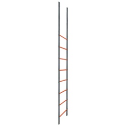 Barriera IR 8 raggi portata 6-12 m altezza maggiorabile 1990-3000 mm IP55/IP53 per antintrusione interno/esterno