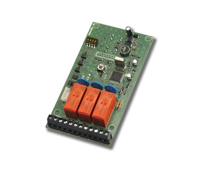 Modulo spegnimento 1 zona 24 Vcc ingressi/uscite supervisionate certificato EN54-13 EN12094-1 per impianti antincendio serie MEC