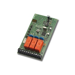Modulo spegnimento 1 zona 24 Vcc ingressi/uscite supervisionate certificato EN54-13 EN12094-1 per impianti antincendio serie MEC