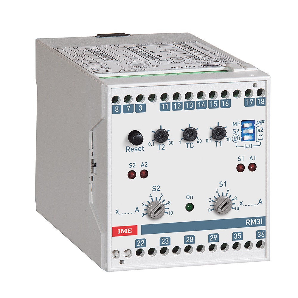 RM3I RELE ACA TRIFASE 2 SOGLIE A24V