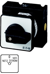 Commutatore T3-4-8902/E a camme 8 contatti IP65 da incasso potenza 15 kW uso industriale