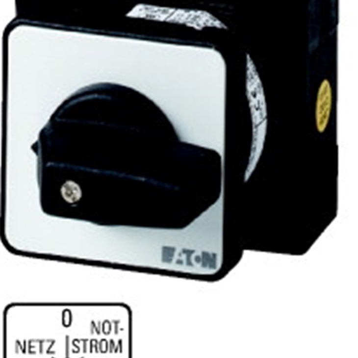 Commutatore T3-4-8902/E a camme 8 contatti IP65 da incasso potenza 15 kW uso industriale