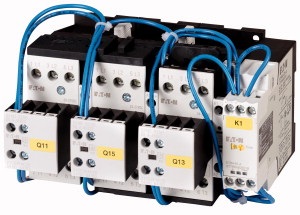 Combinazione contattori stella-triangolo 115A avvio motori trifase IE3 230V 50/60Hz